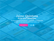 Tablet Screenshot of jaimequintana.com
